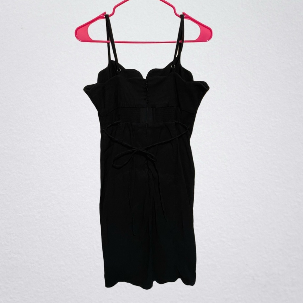 Anthropologie Black Midi Dress - Picture 5 of 7